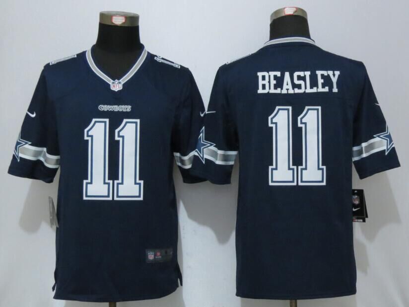 2016 Nike Dallas cowboys 11 Beasley Blue Limited Jersey